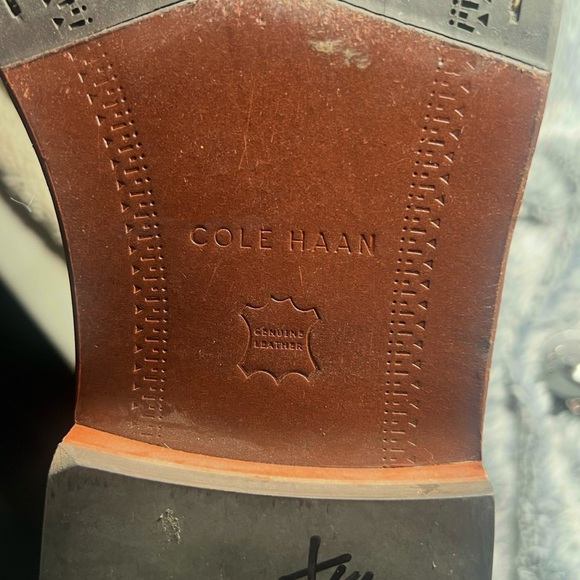 Cole Haan Black Chukka Boots with Smooth Leather Finish - Picture 8 of 9